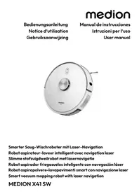 Notice MEDION X41 SW Aspirateur robot