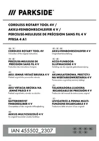 Notice PARKSIDE PFBSA 4 A1 Non catégorisé