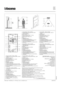 Notice BTICINO 343081 Interphone