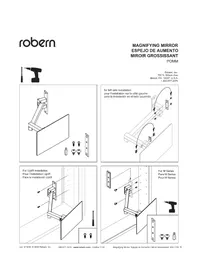 Notice Robern POMM Mirroir