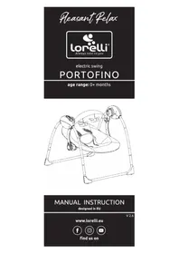 Notice Lorelli PORTOFINO Balançoire pour bébé