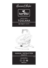 Notice Lorelli TOSCANA Balançoire pour bébé