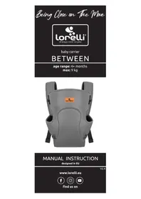 Notice Lorelli BETWEEN Balançoire pour bébé