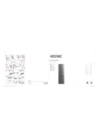 Koenic KFK 621 C NF IN - Andere huishoudelijke apparaten