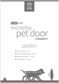 Notice Sure Petcare SUREFLAP CONNECT MICROCHIP Animaux domestiques
