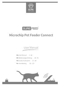 Notice Sure Petcare SUREFEED CONNECT MICROCHIP PETFEEDER Non catégorisé