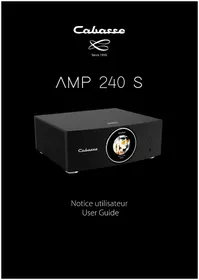 Notice CABASSE AMP 240 S Amplificateur audio