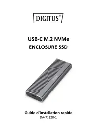 Notice Digitus DA-71120-1 Boîte de stockage