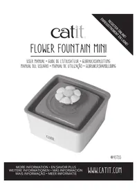 Notice Catit FLOWER FOUNTAIN MINI Non catégorisé