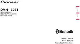 Notice PIONEER DMH-130BT Autoradio