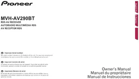 Notice PIONEER DMH-100BT Autoradio