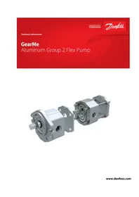 Notice DANFOSS GEARME Pompe