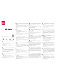 Notice ONE FOR ALL DM 0060 Autres accessoires informatique