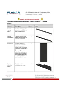 Notice Planar ULTRARES L Moniteur