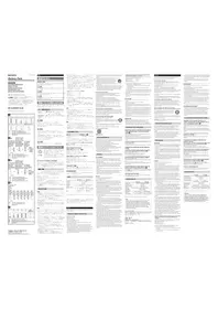 Notice SONY BP-GL65 Batteries appareil photo