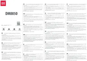 Notice ONE FOR ALL DM 0050 Agrafeuse