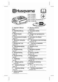 Notice HUSQVARNA ASPIRE 18-B108 Batterie