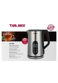 Notice Turmix CX 244 Bouilloire