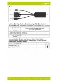 Notice Goobay 61259 Câble pour ordinateur et périphérique