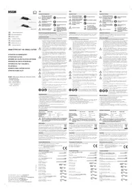 Notice HSGM STYRO-CUT 140 Couteau