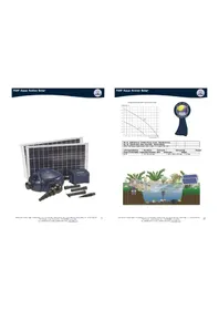 Notice Fiap AQUA ACTIVE SOLAR 3.000 Pompe