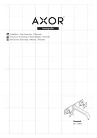 Notice Axor CITTERIO E 36115001 Robinet