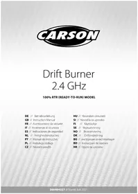 Notice Carson DRIFT BURNER Jouet radiocommandé