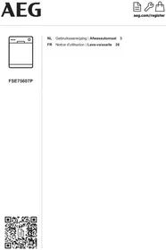 Notice AEG FSE75607P Lave-vaisselle