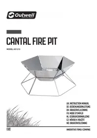 Notice Outwell CANTAL FIRE PIT 651213 Cheminée