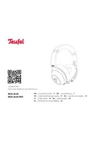 Notice Teufel REAL BLUE PRO Ecouteur