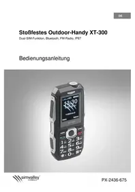 Notice Simvalley XT-300 Smartphone