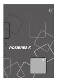 Notice ROSIERES RI 6B1S1PDTA-47 Lave-vaisselle