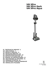 Notice AMICA VM XPRO DARK Aspirateur