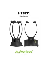 Notice Avantree HT3831 Bouchon d'oreille