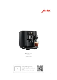 Notice JURA J10 Machine à café