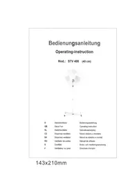 Notice Heller STV 408 Ventilateur