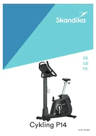 Notice Skandika CYKLING P14 Vélo d'appartement