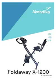 Notice Skandika FOLDAWAY X-1200 Vélo d'appartement