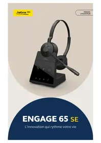 Notice JABRA ENGAGE 65 SE Casque