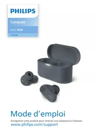 Notice PHILIPS TAT3509 Casque