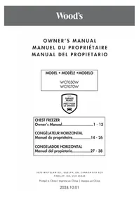 Notice DANBY WCF070W Congélateur
