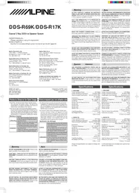 DDS-R69K ALPINE