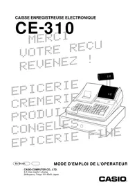 CASIO CE-310 - Caisse enregistreuse