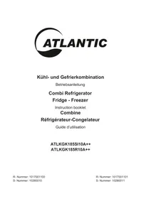 ATLANTIC ATLKGK185R10A++ - Refrigerator
