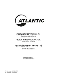 ATLANTIC ATLVEKS88X10A+ - Refrigerator