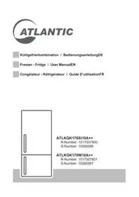 ATLANTIC ATLKGK170W10A++ - Refrigerator
