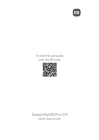 Εγχειρίδιο Xiaomi PAD 6S PRO 12.4 έξυπνο τηλέφωνο