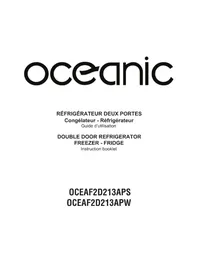 OCEANIC OCEAF2D213APS - Réfrigérateur