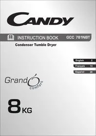 CANDY GCC 781NBT - Secadora