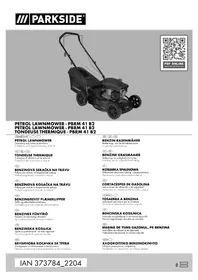 PARKSIDE PBRM 41 B2 - χλοοκοπτικό